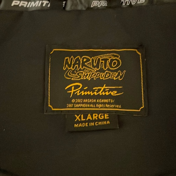 Like new Primitive x Naruto Shippuden II Itachi Black Windbreaker Jacket - Picture 3 of 6